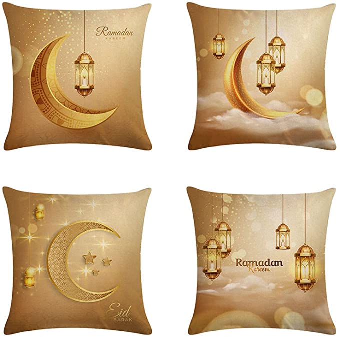 Ramadan decoration pillow cover