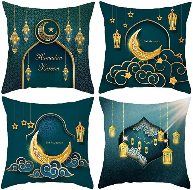 Ramadan decorations pillow cases 2
