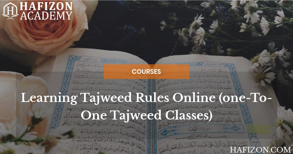 Learning Tajweed Rules Online