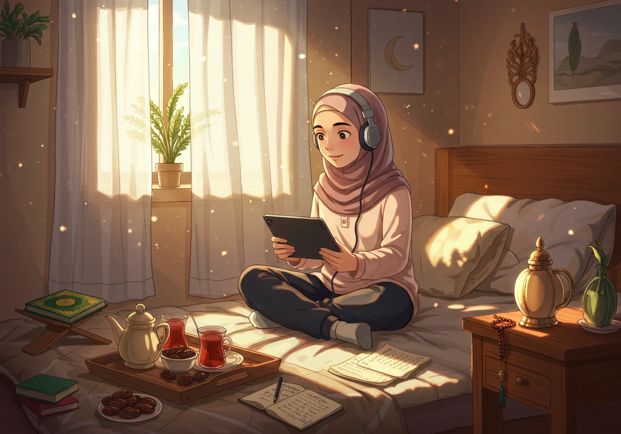 Recorded Quran classes give me the flexibility to learn anytime—whether early morning, lunch break, or late at night