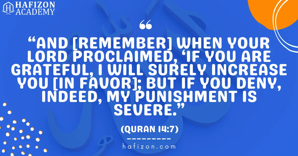 What Quran Says About Being Grateful?